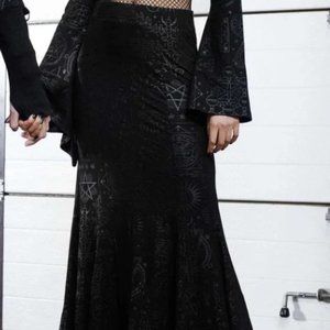 Killstar Elemental Maxi Skirt